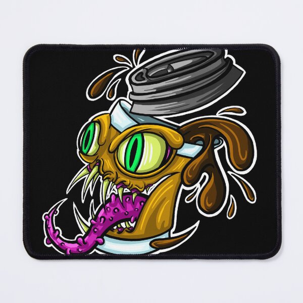 Item preview, Coffee Cup Mimic Monster Caffeind Caffiene designed and sold by GoofGore.