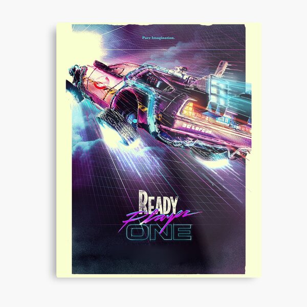 Ready Player One Future Odysey Metal Print