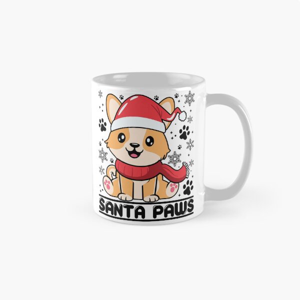 Item preview, Santa Paws | Cute and Festive Christmas Corgi designed and sold by PearlMoonGrapes.