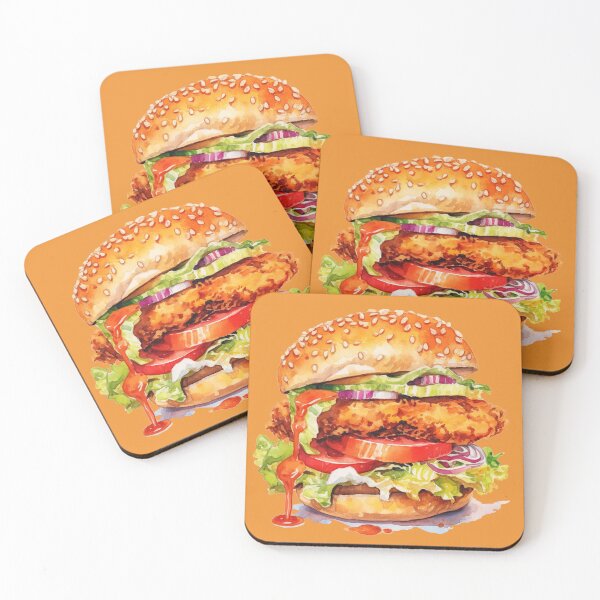 Item preview, Chicken burger designed and sold by hola-zzoi.