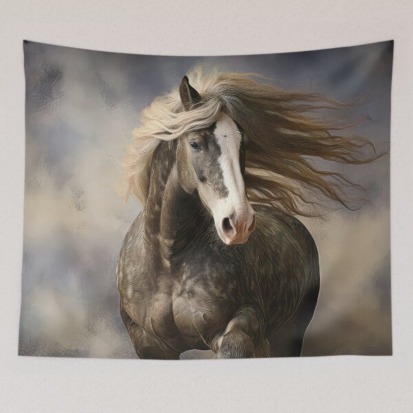 Item preview, Gray Dapple Irish Cob designed and sold by Elisabeth Lucas.
