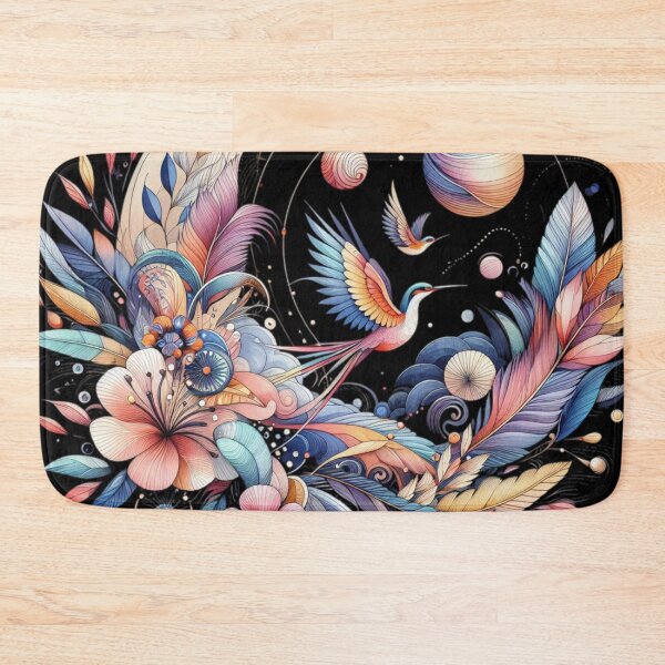 Item preview, Beautiful flowers and amazing bird  designed and sold by elrashedy007.