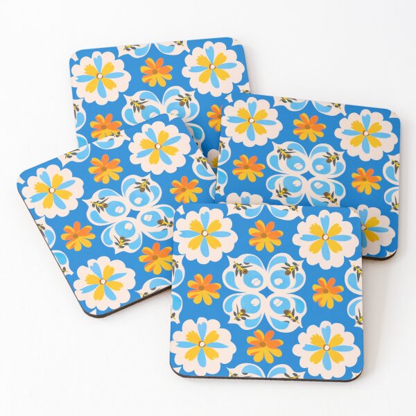 Item preview, Stained Glass Pattern Flowers designed and sold by Timegraf.
