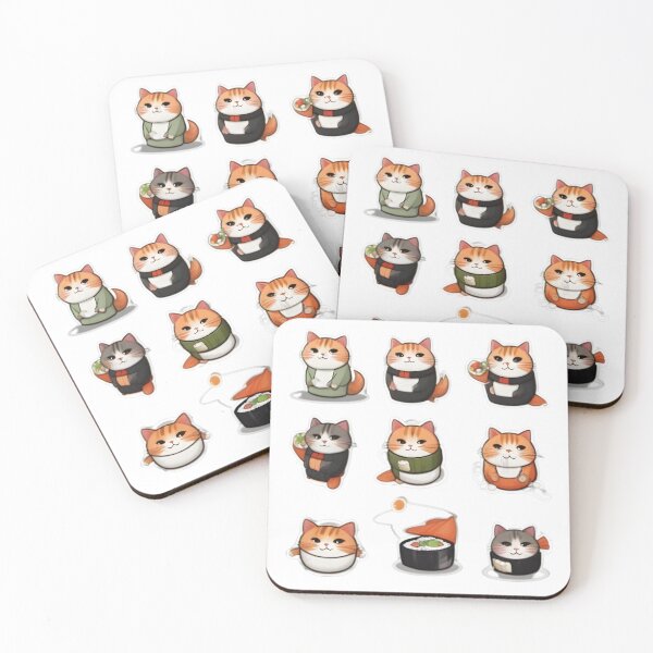 Item preview, Sushi Cats6 designed and sold by Nopphadon44.