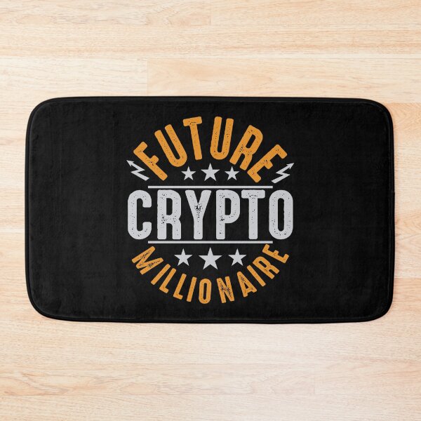 Item preview, Future Crypto Millionaire designed and sold by ArtMeetsPizza.