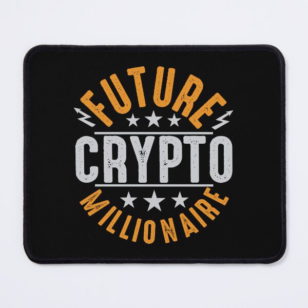 Item preview, Future Crypto Millionaire designed and sold by ArtMeetsPizza.
