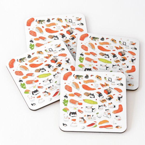 Item preview, Sushi Cats7 designed and sold by Nopphadon44.