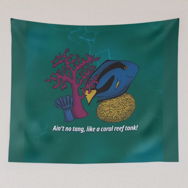 Item preview, Coral Reef Tank Tang designed and sold by tristinrose.