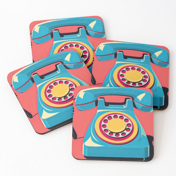 Item preview, Vintage pop art phone designed and sold by Imaginalism.