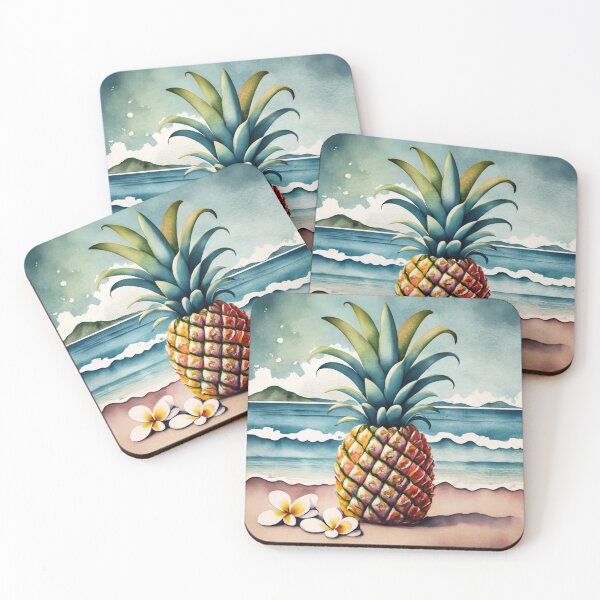 Item preview, Pineapple on The Beach designed and sold by BeachWhisper.