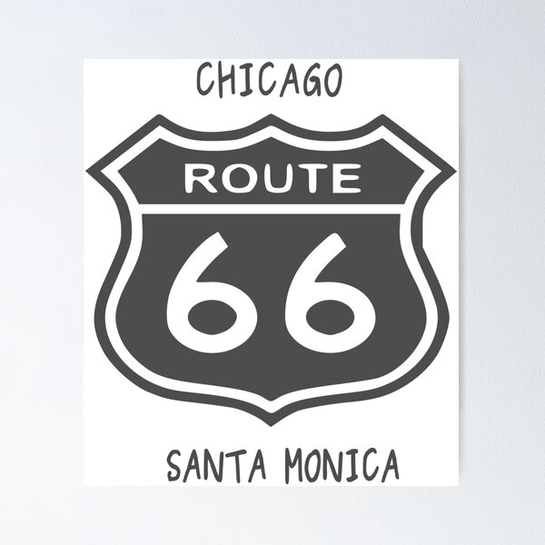 Item preview, Chicago - Santa Monica,  route 66 designed and sold by wildexperience.