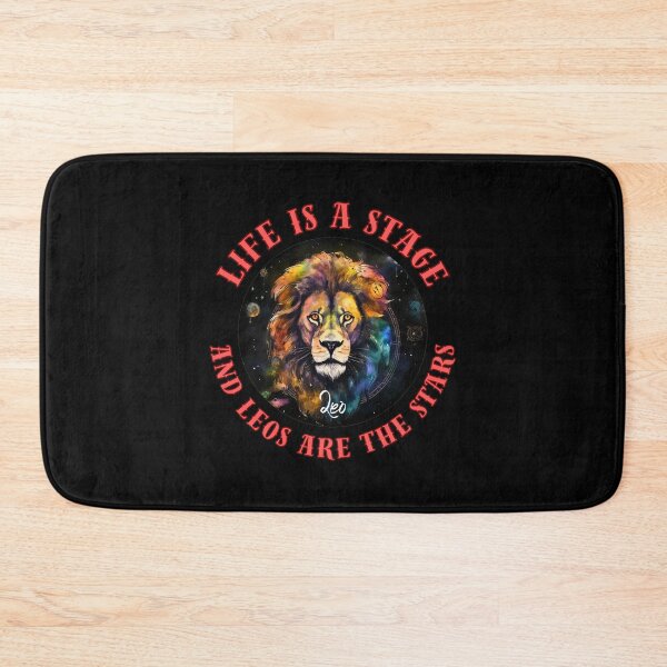 Item preview, Life Is A Stage, And Leos Are The Stars. leo astrology designed and sold by ZodiacWonders.