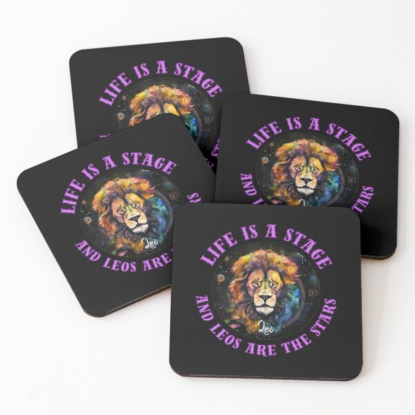 Item preview, Life Is A Stage, And Leos Are The Stars. leo zodiac designed and sold by ZodiacWonders.