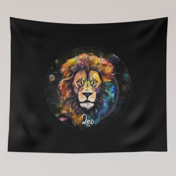 Aperçu de l'œuvre Saison du Lion créée et vendue par ZodiacWonders.
