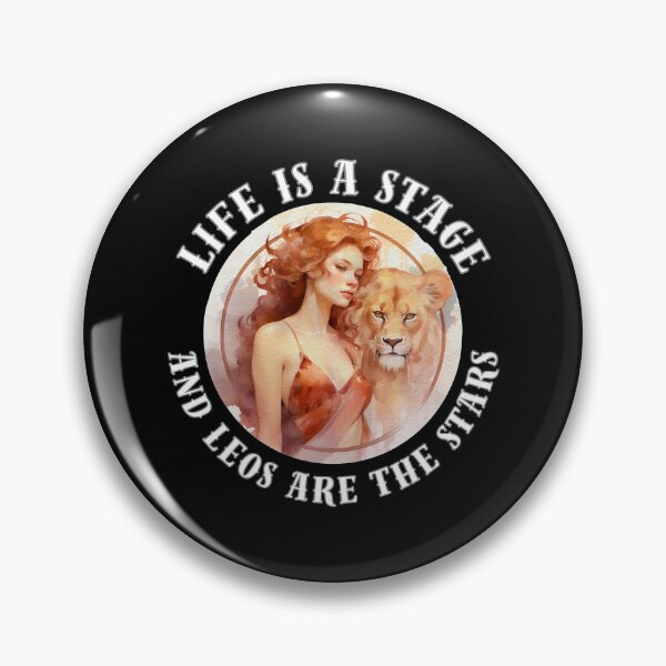 Item preview, Life Is A Stage, And Leos Are The Stars. leo personality designed and sold by ZodiacWonders.