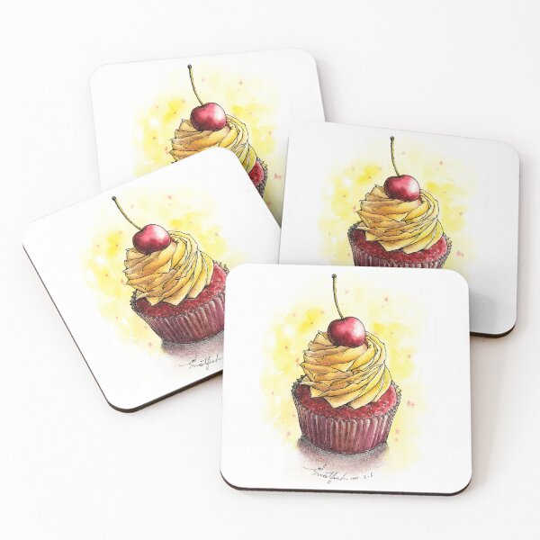 Item preview, Cherry Cup Cake designed and sold by SweetfishArt.