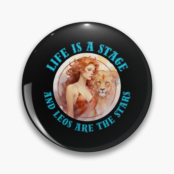 Item preview, Life Is A Stage, And Leos Are The Stars. leo season designed and sold by ZodiacWonders.