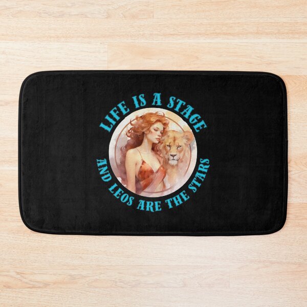 Item preview, Life Is A Stage, And Leos Are The Stars. leo season designed and sold by ZodiacWonders.