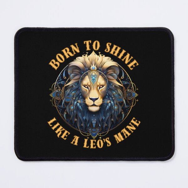 Item preview, Born To Shine, Like A Leo's Mane. leo sign designed and sold by ZodiacWonders.