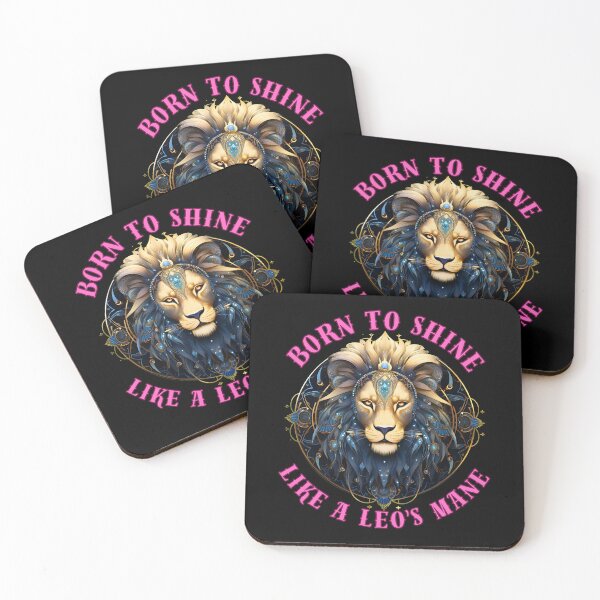 Item preview, Born To Shine, Like A Leo's Mane. leo horoscope designed and sold by ZodiacWonders.