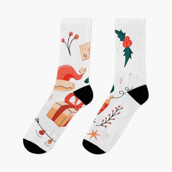 Aperçu de l'œuvre Chapeau de Père Noël, cadeaux, arbres et décorations de Noël créée et vendue par MelTay21.