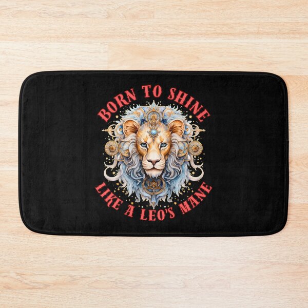 Item preview, Born To Shine, Like A Leo's Mane. leo lovers designed and sold by ZodiacWonders.