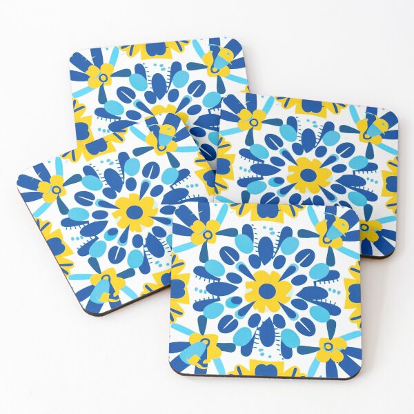 Item preview, Stained Glass Pattern Flowers designed and sold by Timegraf.