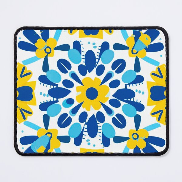 Artikelvorschau, Stained Glass Pattern Flowers entworfen und verkauft von Timegraf.