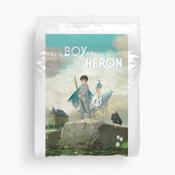 Item preview, graphique du garçon et du héron designed and sold by Jercole.