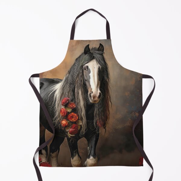 Item preview, Black Irish Cob with Roses designed and sold by Elisabeth Lucas.