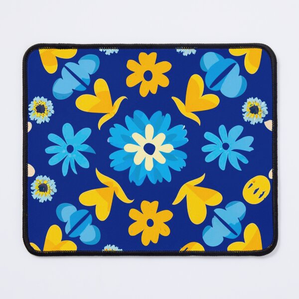Artikelvorschau, Stained Glass Pattern Flowers entworfen und verkauft von Timegraf.