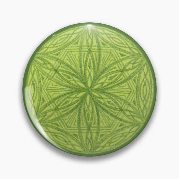 Item preview, Flower of Life Color Palette Mandalas : 15 -  Olive Green designed and sold by SonoSonoStudio.