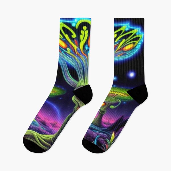 Item preview, Fantasy Psychedelic  Alien Art  designed and sold by TheDarkWardrobe.