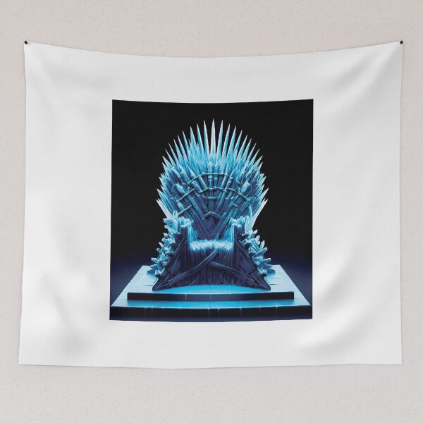 Item preview, frozen iron throne, game of thrones designed and sold by sendalunar.