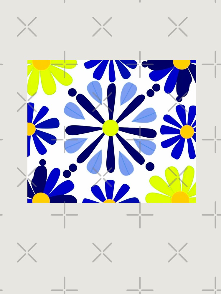Thumbnail 6 von 6, Premium Oversized Pullover, Stained Glass Pattern Flowers designt und verkauft von timegraf.