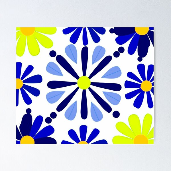 Item preview, Stained Glass Pattern Flowers designed and sold by Timegraf.