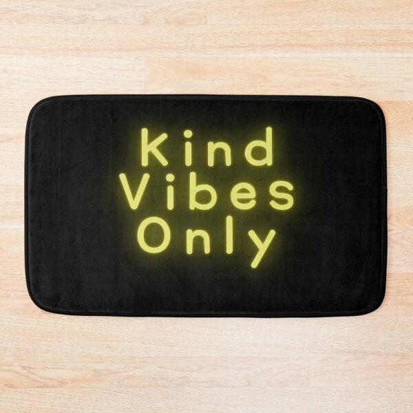 Item preview, Kind Vibes Only - Yellow Neon designed and sold by SarcastiCrafts.