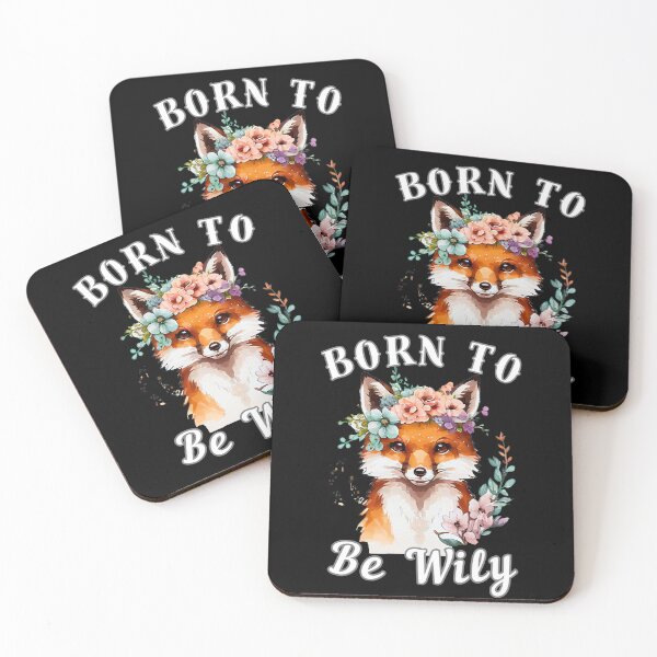 Item preview, Born To Be Wily designed and sold by FoxVibes.
