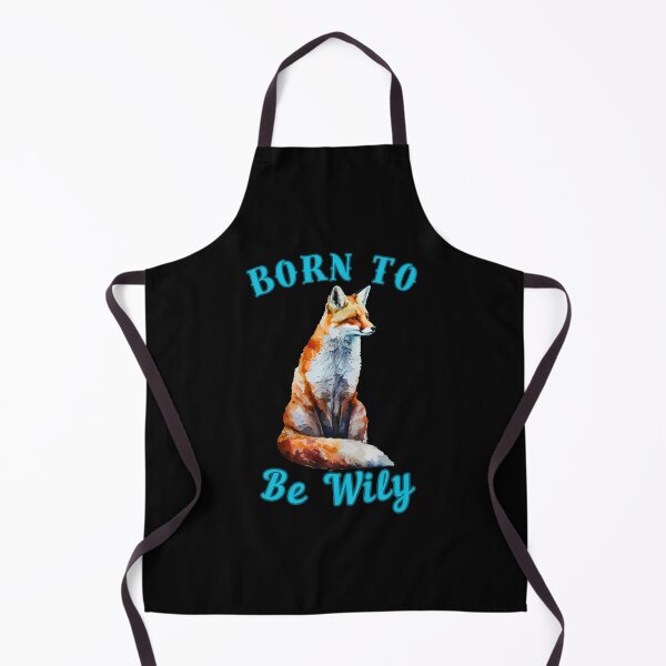 Item preview, Born To Be Wily. snow fox designed and sold by FoxVibes.