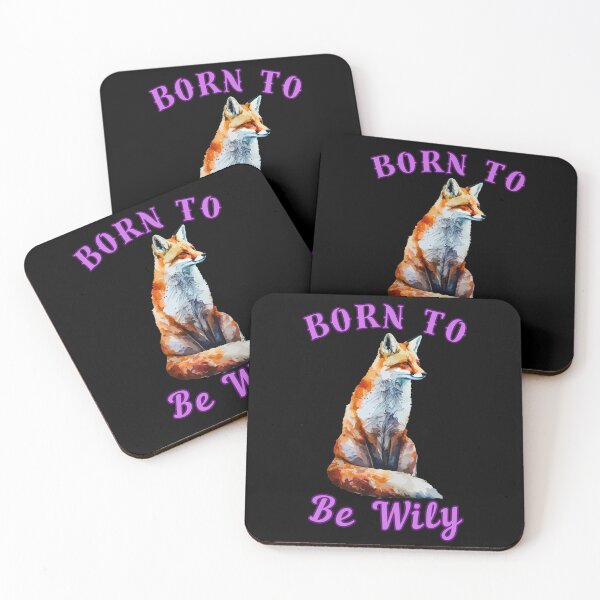 Item preview, Born To Be Wily. fox boho designed and sold by FoxVibes.