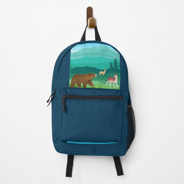 Item preview, cute wild animals, cartoon animals, bears, deer, snails Mountain Prairie designed and sold by NONCHATA.