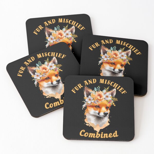 Item preview, Fur And Mischief Combined. fox saying designed and sold by FoxVibes.