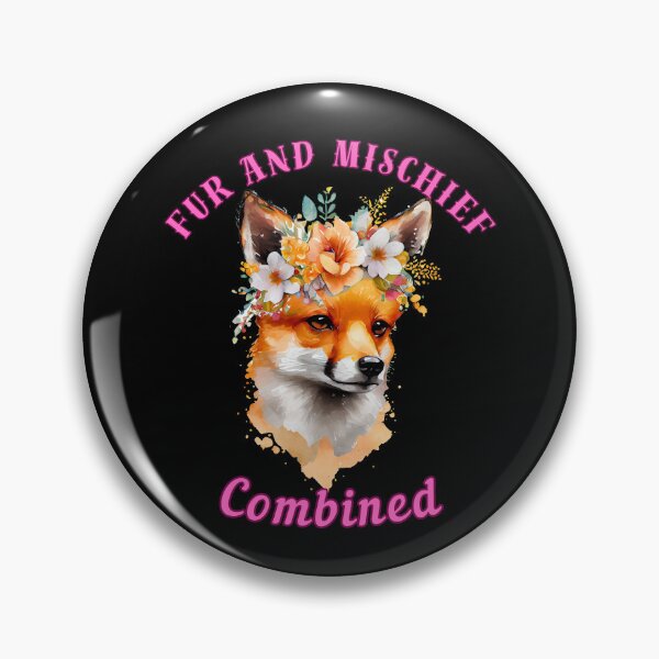 Item preview, Fur And Mischief Combined. fox foxes designed and sold by FoxVibes.