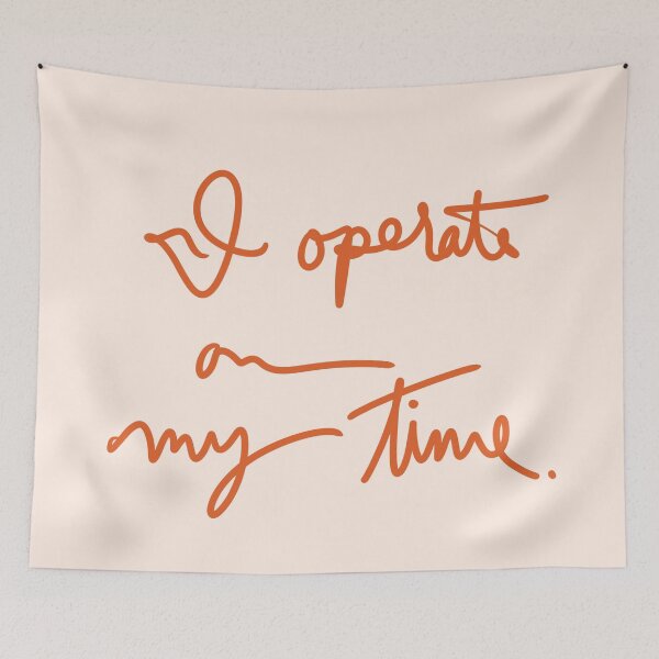 Item preview, I Operate on My Time designed and sold by abeink.