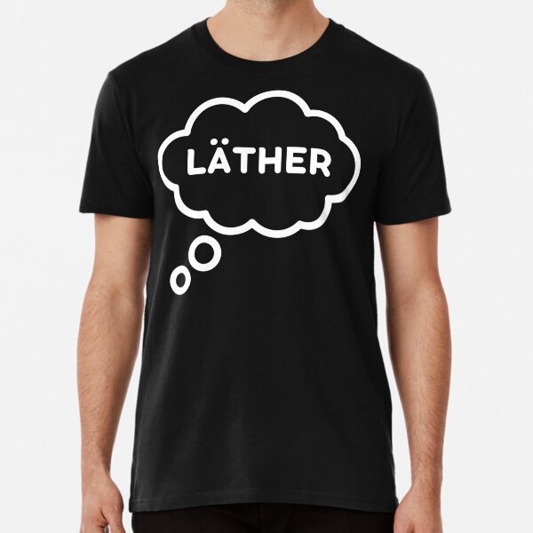 Item preview, Läther Band official Tee designed and sold by Timhoganmusic.