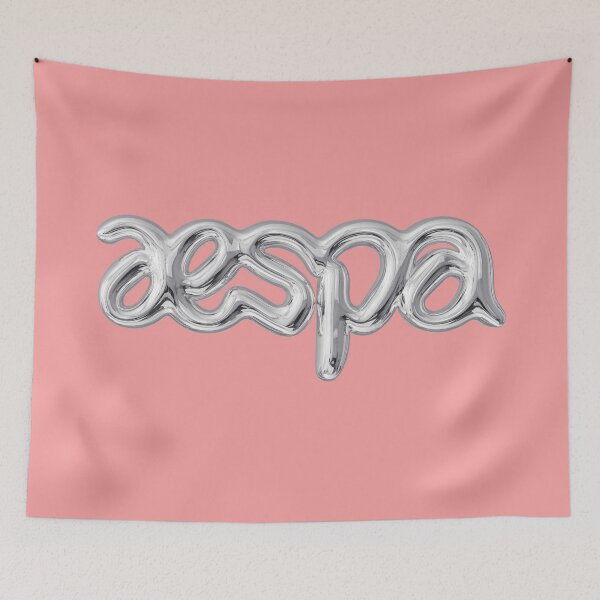 Item preview, aespa 'MY WORLD' Logo designed and sold by mussicsthetic.