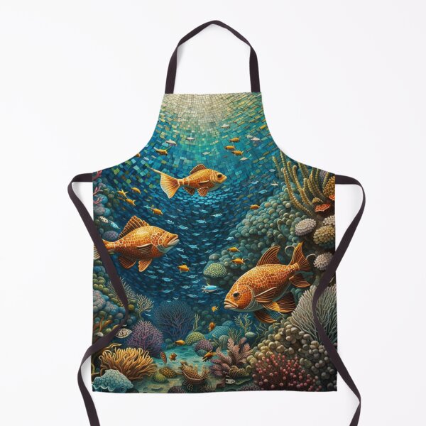 Item preview, Underwater Mosaic Scene designed and sold by ytdream.