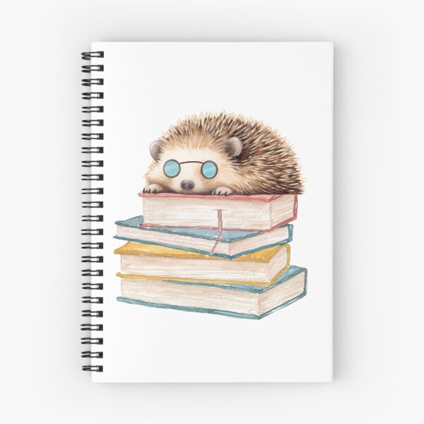 Artikelvorschau, Niedlicher Igel und Bücher entworfen und verkauft von TheAnimalZ00.