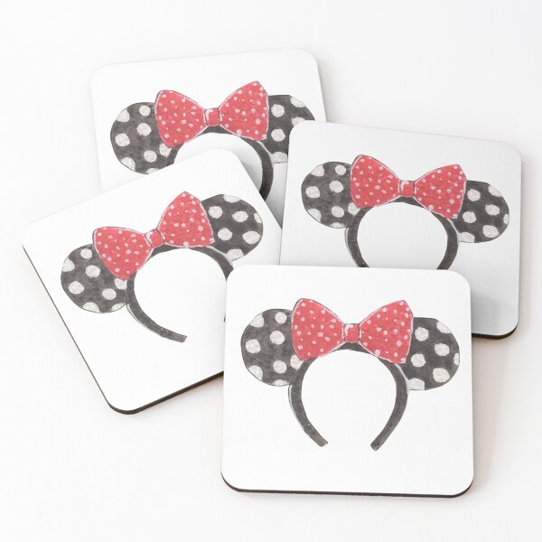 Item preview, Watercolor Minnie Ears: Black and White Polka Dots designed and sold by elizabethhomme.