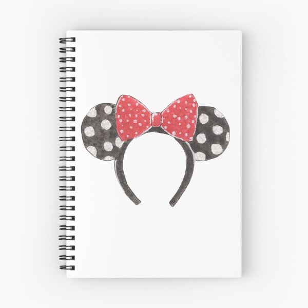 Item preview, Watercolor Minnie Ears: Black and White Polka Dots designed and sold by elizabethhomme.